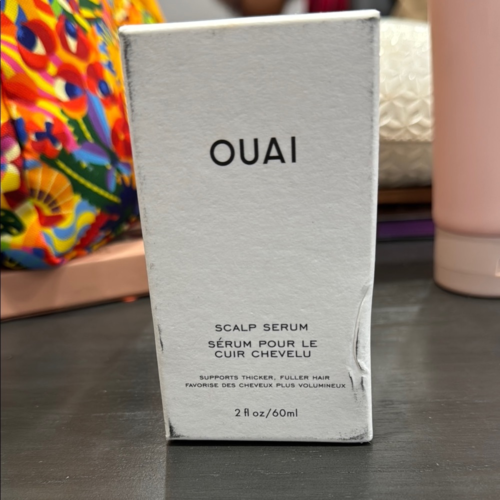 OUAI Scalp Serum in White Packaging